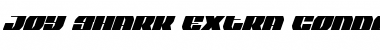 Download Joy Shark Extra-Condensed Italic Font Download Joy Shark Extra-Condensed Italic Font