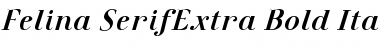 Download Felina SerifExtra Bold Italic Font Download Felina SerifExtra Bold Italic Font