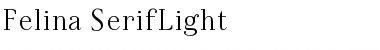 Download Felina SerifLight Font Download Felina SerifLight Font
