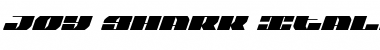 Download Joy Shark Italic Font Download Joy Shark Italic Font