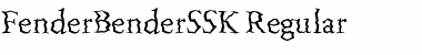 Download FenderBenderSSK Font Download FenderBenderSSK Font