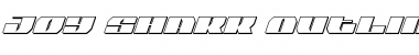 Download Joy Shark Outline Semi-ConItal Font Download Joy Shark Outline Semi-ConItal Font