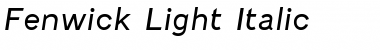 Download Fenwick Light Font Download Fenwick Light Font