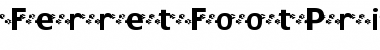 Download FerretFootPrints Font Download FerretFootPrints Font