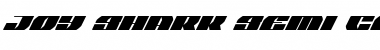 Download Joy Shark Semi-Condensed Super-Italic Font Download Joy Shark Semi-Condensed Super-Italic Font