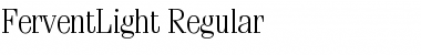 Download FerventLight Font Download FerventLight Font