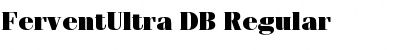 Download FerventUltra DB Font Download FerventUltra DB Font