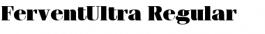 Download FerventUltra Font Download FerventUltra Font