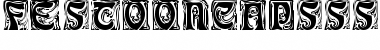 Download FestoonCapsSSK Font Download FestoonCapsSSK Font