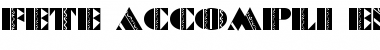 Download Fete Accompli Engraved Font Download Fete Accompli Engraved Font