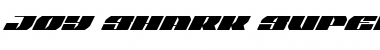 Download Joy Shark Super-Italic Font Download Joy Shark Super-Italic Font