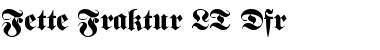 Download FetteFraktur LT Dfr Font Download FetteFraktur LT Dfr Font