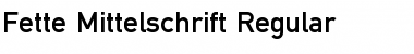 Download Fette-Mittelschrift Font Download Fette-Mittelschrift Font