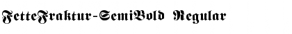 Download FetteFraktur-SemiBold Font Download FetteFraktur-SemiBold Font