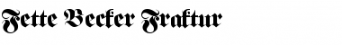 Download Fette Becker Fraktur Font Download Fette Becker Fraktur Font