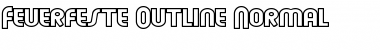 Download Feuerfeste Outline Font Download Feuerfeste Outline Font