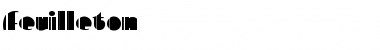 Download Feuilleton Font Download Feuilleton Font