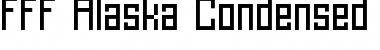 Download FFF Alaska Condensed Font Download FFF Alaska Condensed Font
