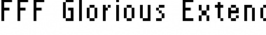 Download FFF Glorious Extended Font Download FFF Glorious Extended Font