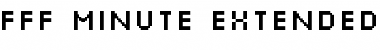 Download FFF Minute Extended Font Download FFF Minute Extended Font