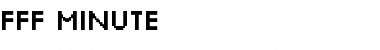Download FFF Minute Font Download FFF Minute Font