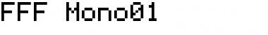 Download FFF Mono01 Font Download FFF Mono01 Font