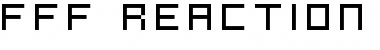 Download FFF Reaction Extended Font Download FFF Reaction Extended Font