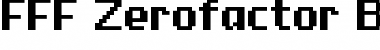 Download FFF Zerofactor Bold Font Download FFF Zerofactor Bold Font
