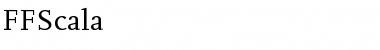 Download FFScala Font Download FFScala Font