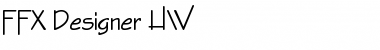 Download FFX Designer HW Font Download FFX Designer HW Font
