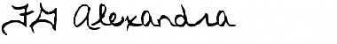 Download FG Alexandra Font Download FG Alexandra Font