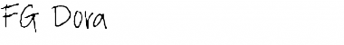 Download FG Dora Font Download FG Dora Font