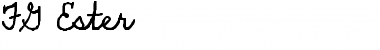 Download FG Ester Font Download FG Ester Font