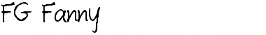 Download FG Fanny Font Download FG Fanny Font
