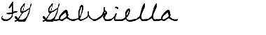 Download FG Gabriella Font Download FG Gabriella Font