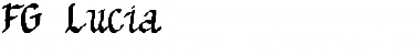 Download FG Lucia Font Download FG Lucia Font