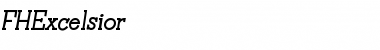 Download FHExcelsior Font Download FHExcelsior Font