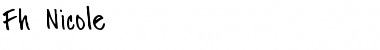 Download Fh_Nicole Font Download Fh_Nicole Font