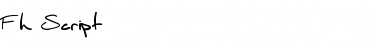 Download Fh_Script Font Download Fh_Script Font