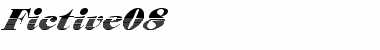 Download Fictive08 Font Download Fictive08 Font