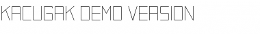 Download Kacugak - demo version Font Download Kacugak - demo version Font