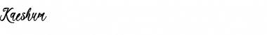 Download Kaeshum Font Download Kaeshum Font