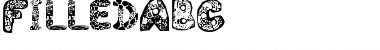 Download FilledABC Font Download FilledABC Font