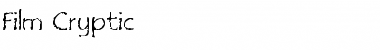 Download Film Cryptic Font Download Film Cryptic Font