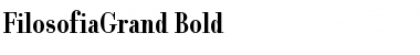 Download FilosofiaGrandBold Font Download FilosofiaGrandBold Font