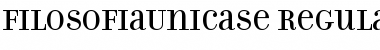 Download FilosofiaUnicase Font Download FilosofiaUnicase Font