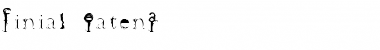 Download Finial-EatenA Font Download Finial-EatenA Font