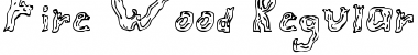 Download Fire Wood Font Download Fire Wood Font