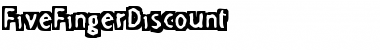 Download FiveFingerDiscount Font Download FiveFingerDiscount Font