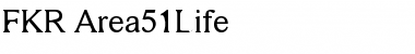 Download FKR Area51Life Font Download FKR Area51Life Font